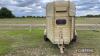 Rice 2 horse trailer, stated to have been used very little - 3