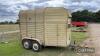 Rice 2 horse trailer, stated to have been used very little - 5