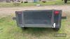 Single axle car trailer - 5