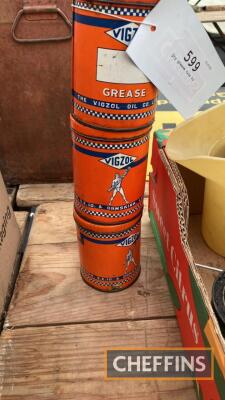 Qty grease tins