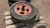 Pr. Fordson Major 6.00-19 cast front wheels