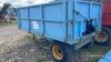 1975 Weeks tipping trailer. The vendor reports this trailer has only one owner since new, its original jack, and has only been used for grain - 25