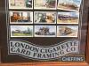 2no. Framed sets of Locomotive cigarette cards - 7