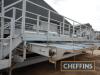 Haith grading line system 2400/8ft consisting of, 2013 Circa 20 tonne unloading hopper with rotary crop feed rota Serial No 20296-001, flat belt presentation belt to pintle web trash removal elevator with waste chute, 2019 8 roller evolution separator wit - 10