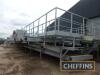 Haith grading line system 2400/8ft consisting of, 2013 Circa 20 tonne unloading hopper with rotary crop feed rota Serial No 20296-001, flat belt presentation belt to pintle web trash removal elevator with waste chute, 2019 8 roller evolution separator wit - 13