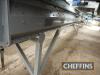 2020 Haith freestanding crop conveyor Circa 42ft/12600crs long 600mm wide super heavy duty rubber trough belt with polypropylene side blocks Serial No. 26230-024 A load out charge of £435 applies to this lot. Please contact the auctioneers should you req - 4