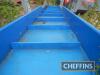 Haith conveyor unit with PVC packhouse flighted conveyor belt, Circa 9ft long 420mm wide A load out charge of £40 applies to this lot. Please contact the auctioneers should you require further information - 6