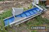 Haith conveyor unit with PVC packhouse flighted conveyor belt, Circa 9ft long 420mm wide A load out charge of £40 applies to this lot. Please contact the auctioneers should you require further information