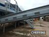 2020 Haith freestanding waste conveyor to fit above (under evolution separator) Circa 35ft/10500crs long 900mm wide rubber belt with polypropylene side blocks Serial No. 26230-013 A load out charge of £410 applies to this lot. Please contact the auctio - 15