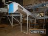 Haith 'feed off' freestanding conveyor 11ft long 600mm wide Serial No. 20296-014 A load out charge of £150 applies to this lot. Please contact the auctioneers should you require further information - 3