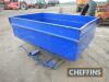 Bag filling hopper forklift tine mounting - 2