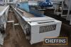 2020 Haith freestanding crop conveyor Circa 42ft/12600crs long 600mm wide super heavy duty rubber trough belt with polypropylene side blocks Serial No. 26230-024 A load out charge of £435 applies to this lot. Please contact the auctioneers should you req - 10