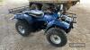 SUZUKI Quad Runner 250 ATV Stated to be have been previously owned by Ozzy Ozbourne, this Suzuki is fitted with a 250cc petrol engine and is showing 1,694 miles from new