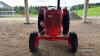 1957 NUFFIELD UNIVERSAL DM4 4cylinder diesel TRACTOR Reg. No. UWB 52 Serial No. DE3907 Fitted with safety frame. An older restoration with new tyres fitted. A photo album of the restoration is available - 2