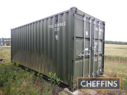 Shipping container, 20ft x 8ft (purchaser to load and remove)