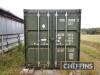 Shipping container, 20ft x 8ft (purchaser to load and remove) - 2