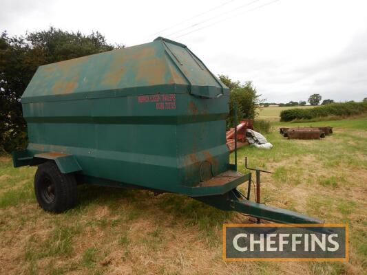 Merrick Loggin single axle 5000ltr bunded fuel bowser with 12v pump and delivery hose