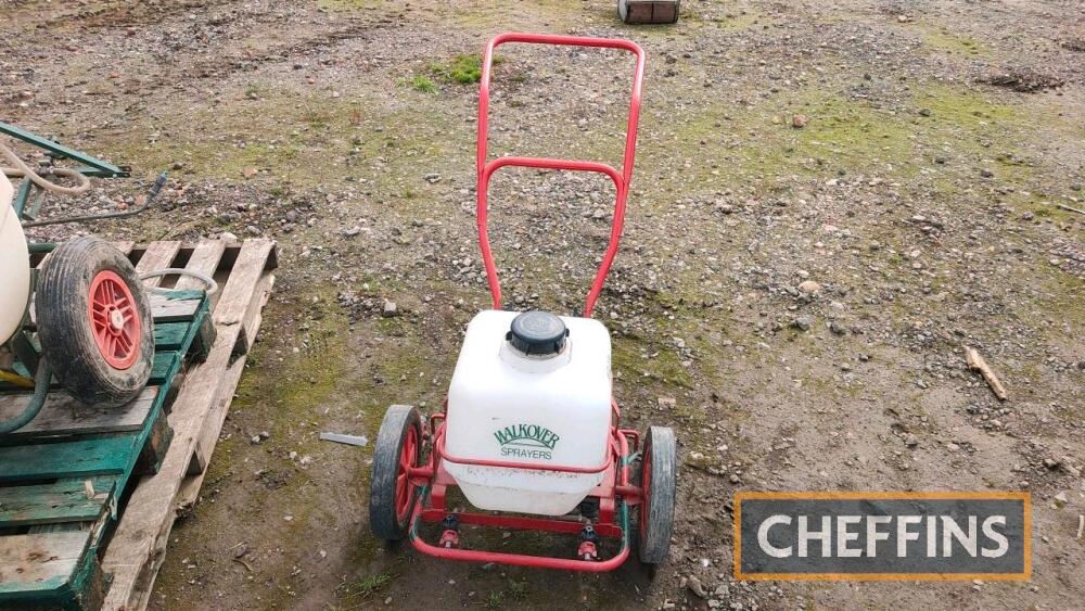 Pedestrian Walk Behind Sprayer UNRESERVED LOT ATV's, Horticultural ...