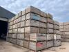 84no. 1 tonne wooden closed board potato boxes - 2