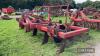 9 Leg Flat Lift OSR Subsoiler c/w depth wheels - 2