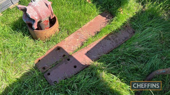 2no. International Harvester weight brackets