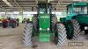 1989 JOHN DEERE 4255 6cylinder diesel TRACTOR Reg. No. G593 ATL Serial No. 2278 Fitted with 2no. spools, full set of front weights, air conditioning and showing 10,506 hours. - 2