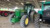 1989 JOHN DEERE 4255 6cylinder diesel TRACTOR Reg. No. G593 ATL Serial No. 2278 Fitted with 2no. spools, full set of front weights, air conditioning and showing 10,506 hours. - 3