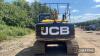 2016 JCB JS131 Excavator c/w quick hitch, hammer lines Hours: approx 5300 Ser. No. 2441983 - 9