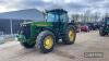 John Deere 8200 Tractor c/w registration documents Reg. No. T37 DUB Ser. No. RW8200P020394 - 4