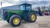 John Deere 8200 Tractor c/w registration documents Reg. No. T37 DUB Ser. No. RW8200P020394 - 6