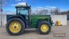 John Deere 8200 Tractor c/w registration documents Reg. No. T37 DUB Ser. No. RW8200P020394 - 13