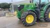 2012 John Deere 6210R Tractor c/w Auto Quad, TLS, Autotrac ready, one owner Reg. No. FX12 LLR Ser. No. 1LO6210RHBK702777 - 5