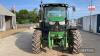 2012 John Deere 6105R Tractor c/w 40k, Power Quad Plus, air con, TLS front suspension, one owner off a Veg farm Reg. No. FJ12 LJU Ser. No. 1LO6105RACG727850 - 2