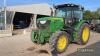 2012 John Deere 6105R Tractor c/w 40k, Power Quad Plus, air con, TLS front suspension, one owner off a Veg farm Reg. No. FJ12 LJU Ser. No. 1LO6105RACG727850 - 3