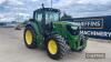 John Deere 6105M Tractor Reg. No. SJ16 JNN Ser. No. 1LO6105MJFJ832136