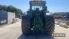 John Deere 6215R Tractor c/w 50k, air brakes, links & pto Reg. No. FL17 LJV Ser. No. 1LO6215RTHU872146 - 9