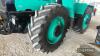 MERCEDES MB Trac 1500 6cylinder diesel TRACTOR Reg. No. Serial No. Fitted with front linkage, A11 high speed axles and new tyres all round. Showing approx. 8,500 hours. The vendor reports the cab tinwork is all original with its original paint. This un - 13