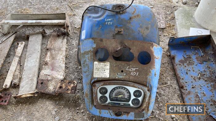 Leyland fuel tank and dashboard