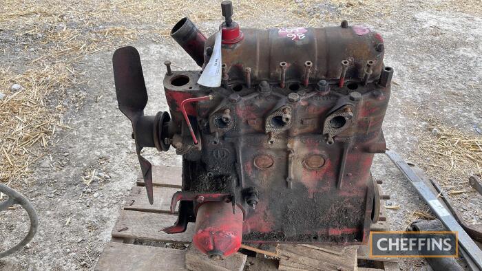 David Brown 3cylinder red 880 engine, non runner