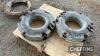 Set Ford rear wheel weights to suit 5000/7000/6600/7600 - 3