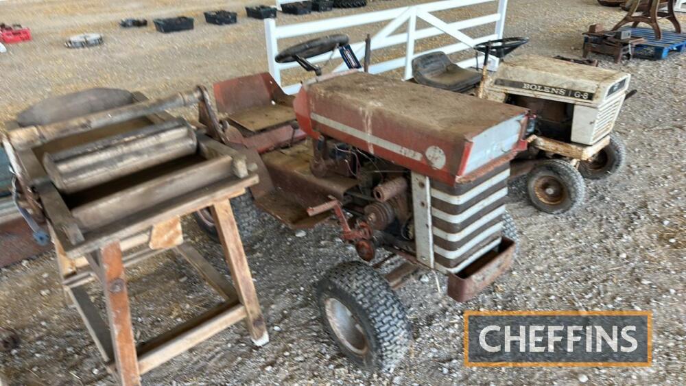 Massey ferguson 10 online lawn tractor