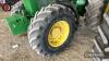 1989 JOHN DEERE 4255 6cylinder diesel TRACTOR Reg. No. G593 ATL Serial No. 2278 Fitted with 2no. spools, full set of front weights, air conditioning and showing 10,506 hours. - 13