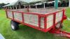 Tye 3ton tipping trailer - 3