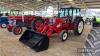 1978 INTERNATIONAL 784 4cylinder diesel TRACTOR Reg. No. EUB 969T Serial No. 3999 Fitted with 978 loader and bucket. Stated to have been restored in 2020 and has been put to work on hay making duties once a year since then. On 13.6-38 rear and 7.50-16 - 3