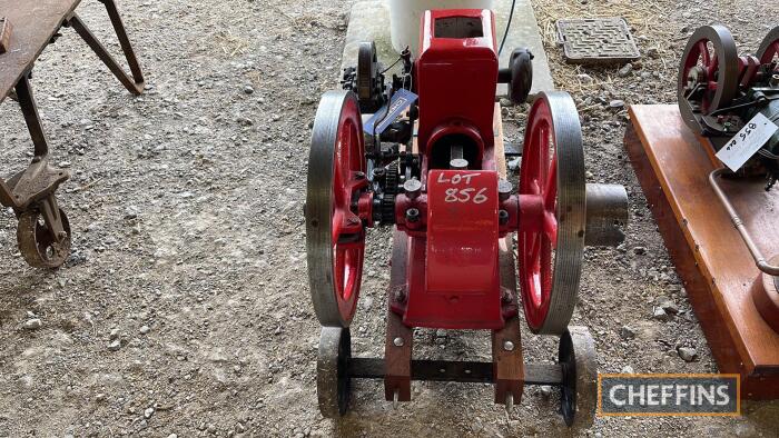 Macleod 3hp engine fitted with Webster magneto