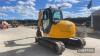 2004 JCB 8080 Rubber Tracked Excavator fitted with digging bucket & dozer blade, 2no. operators manuals in office Showing 2170 Hours Ser. No. SLP08080E1024251 Ex CITB Construction UNRESERVED LOT - 8