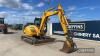 2004 JCB 8080 Rubber Tracked Excavator fitted with digging bucket & dozer blade Showing 2950 Hours Ser. No. SLP080804E1024264 Ex CITB Construction UNRESERVED LOT