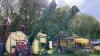 2002 John Deere 512 24m Mounted Sprayer 12ltr c/w electric control box and screen in office, clean water tank - 3