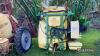 2002 John Deere 512 24m Mounted Sprayer 12ltr c/w electric control box and screen in office, clean water tank - 6