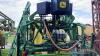 2002 John Deere 512 24m Mounted Sprayer 12ltr c/w electric control box and screen in office, clean water tank - 9